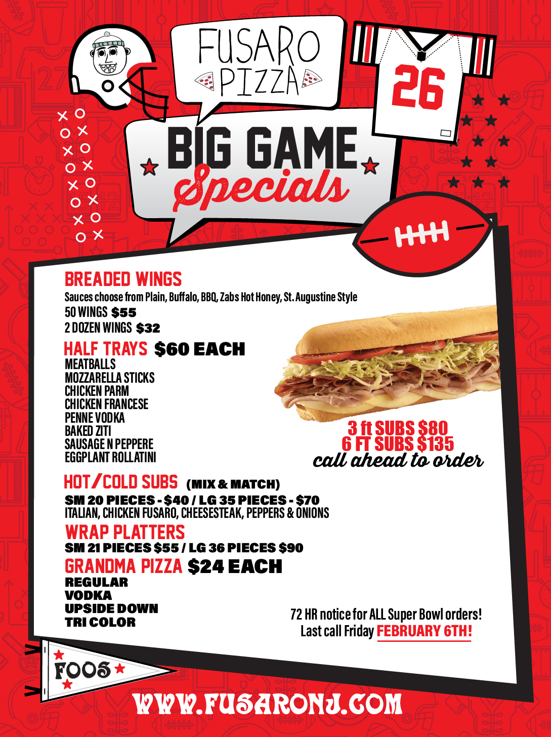 Fusaro 2026 BIG GAME Specials